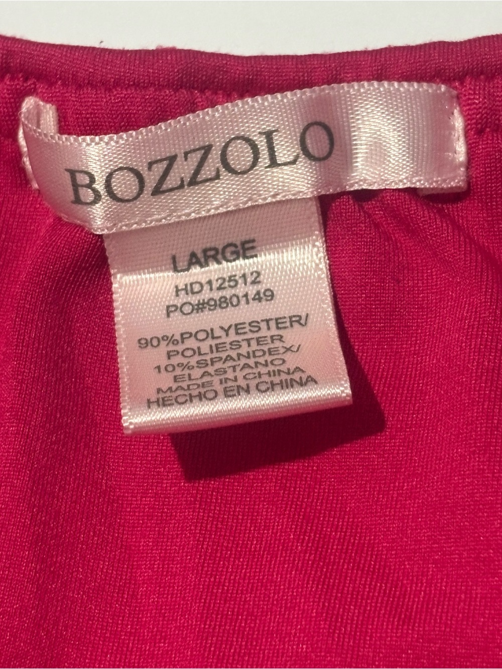 Bozzolo Strapless Ruched Dress in Deep Berry - Picture 2 of 3
